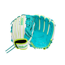 Wilson A2000 Fastpitch Spring 2026 FP50 White/Teal 12.25"