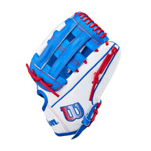 Wilson A2000 Fastpitch Summer 2026 FP1712SS White/Royal 12"-RHT