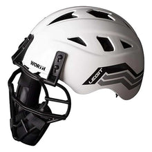Worth Softball Pitchers Helmet/Mask LGTPH-White