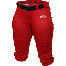 Rawlings Girls Launch Pant Youth Small Scarlet