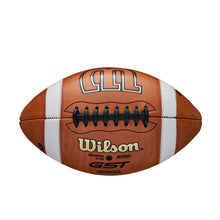 Wilson GST Leather Game Football - Official
