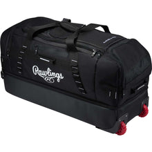Rawlings YADI2 Luggage Umpire Equipment Bag-Black