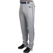 Rawlings Semi-Relaxed Launch Pant with Pipe Youth Grey/Navy Youth Small