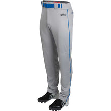 Rawlings Semi-Relaxed Launch Pant with Pipe Youth Grey/Royal Youth Small