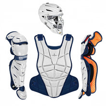 All-Star AFX Fastpitch Catching Kit White/Navy Medium