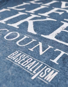 Baseballism Live Life Like Men's T-Shirt