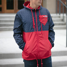 Baseballism Winfield Navy/Red Windbreaker