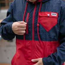 Baseballism Winfield Navy/Red Windbreaker