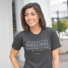Baseballism She Answers Them Women's T-Shirt