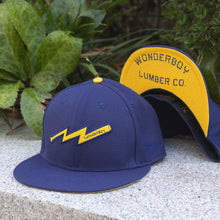 Baseballism Wonderboy Bat Company Snapback Hat - Navy - OSFA