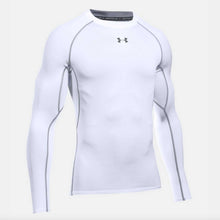 UA HeatGear Armour Long Sleeve Compression Shirt White X-Large