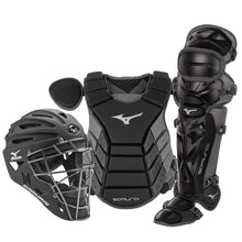 Mizuno Samurai Adult Catchers' Box Set 16" Black/Grey