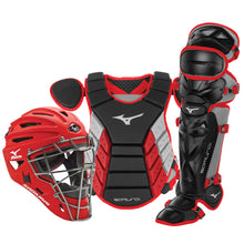 Mizuno Samurai Adult Catchers' Box Set 15" Black/Red