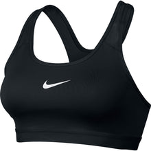 Nike Women's Classic Padded Sports Bra Womens X-Small Black/Black/White