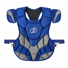 Force3 Catcher NOCSAE Certified Chest Protector with Dupont Royal/Grey Adult