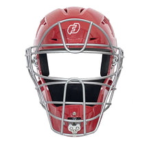 Force3 Hockey Style Defender Mask Red/Silver Adult