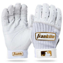 Franklin Pro Classic Batting Gloves White/Gold X-Large