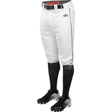 Rawlings Knicker Launch Pant with Pipe Adult and Youth Adult Small White/Black