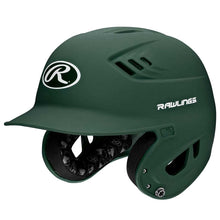 Rawlings R16/Velo 1-Tone Baseball Helmet Jr Matte Green