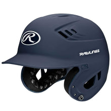 Rawlings R16/Velo 1-Tone Baseball Helmet Jr Matte Navy