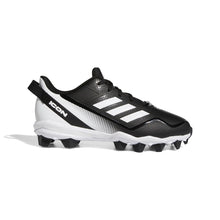 Adidas Icon 7 Bounce Molded Youth Rubber Cleats Black/White 10K