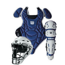Wilson EZ Gear 2 Youth Catchers Set Royal Large/X-Large