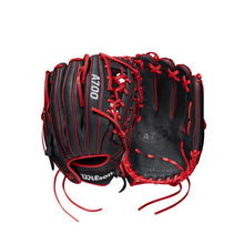Wilson A700 Pro T-Lace Web Black/Red 12"