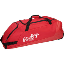 Rawlings Workhorse Wheeled Bag Scarlet