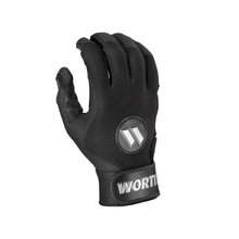 Worth Pro Slo-Pitch Batting Gloves Adult - Black