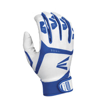 Easton Gametime Adult Batting Gloves White/Royal Small