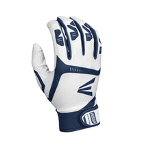 Easton Gametime Adult Batting Gloves White/Navy Small