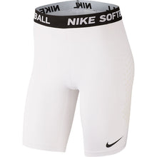 Nike Women's Softball Slider Shorts White