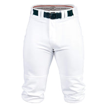 Rawlings BP150K Knicker Style Baseball Pants Adult Small White