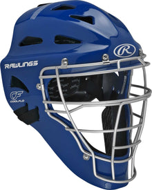Rawlings Renegade Cool-Flo Catchers Helmet Royal/Silver