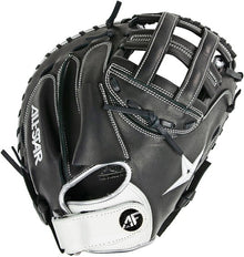 All-Star Pro CMW3001 33.5" Fastpitch Catchers Glove Black/White Right Hand Throw (wear on left hand)