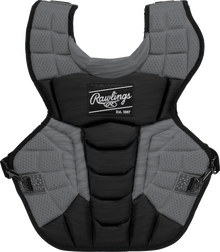 Rawlings Velo 2.0 NOCSAE Chest Pad 17" Black/Grey