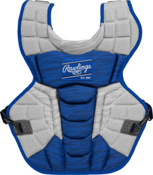 Rawlings Velo 2.0 NOCSAE Chest Pad 17" Royal/White