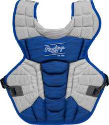 Rawlings Velo 2.0 NOCSAE Chest Pad15.5" Royal/White