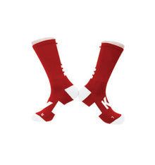 Kahunaverse Crew Socks Red XL