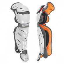 All-Star AFX Fastpitch Leg Guards White/Grey Medium