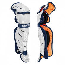 All-Star AFX Fastpitch Leg Guards White/Navy Large