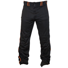 Louisville Slugger Stock Adult Pant Black/Orange Small