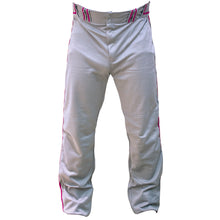 Louisville Slugger Stock Adult Pant Grey/Pink Small