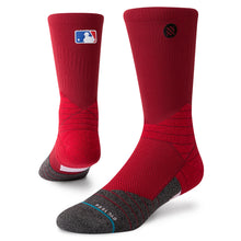 Stance MLB Diamond Pro Crew Socks Dark Red M