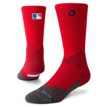 Stance MLB Diamond Pro Crew Socks Red M