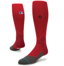 Stance MLB Diamond Pro OTC Socks Red L