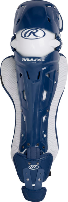 Rawlings Mach Series Leg Guards Intermediate Navy