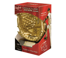 Rawlings Minature Gold Glove Award w/Stand