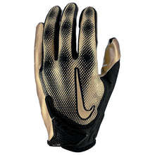 Nike Vapor Jet 7.0 Football Gloves Metallic Black/Metallic Gold Small