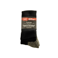 Rawlings 2-Pack Arch Support Socks Black L